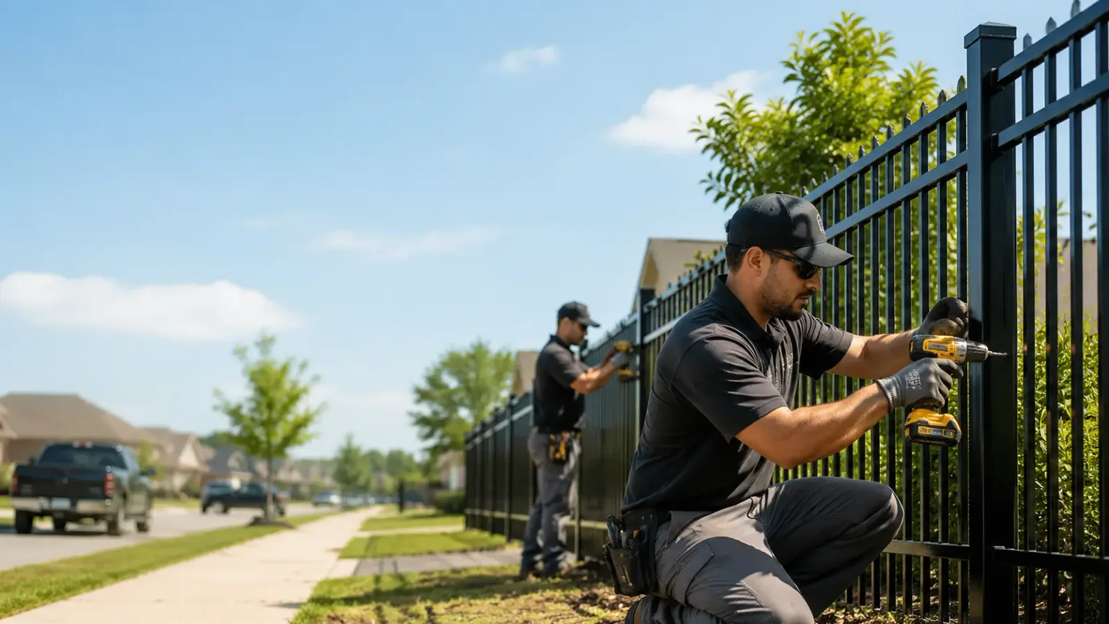 Metal Fence Installation in Bridgeport, CT